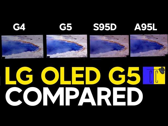 LG G5 VS G4, S95D, A95L | First Look Preview | Brightest OLED Yet