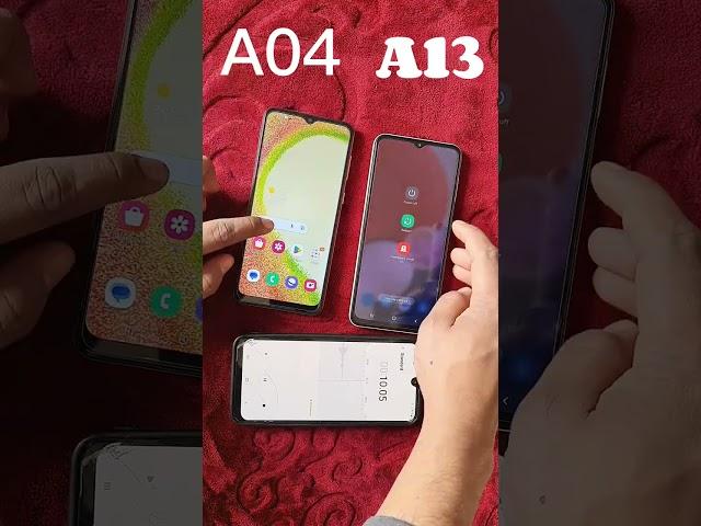 samsung galaxy a04 vs samsung galaxy a13 reboot test