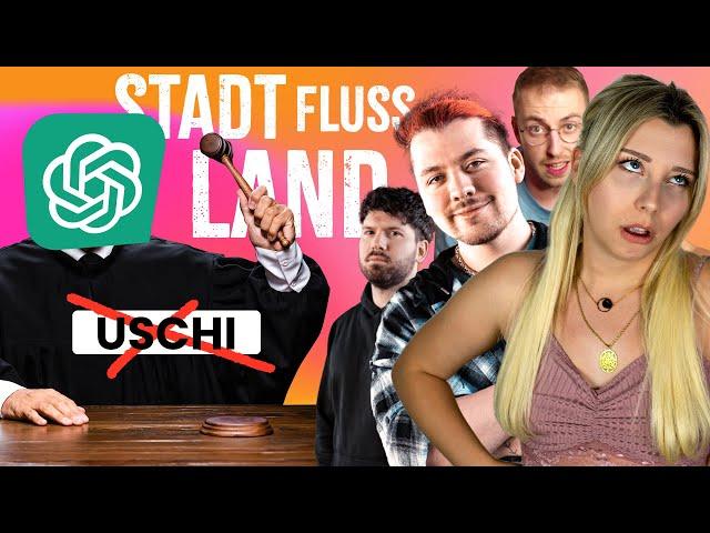 Wenn die KI das sagt DANN IST DAS SO! | Stadt, Land, Fluss mit Aster und Leon & Matteo (Bonjwa)