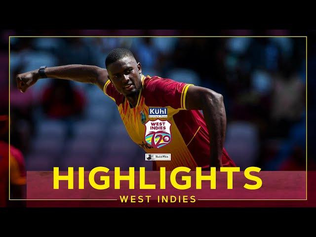 Highlights | West Indies v India | Last Over Thriller | 1st Kuhl Stylish Fans T20I