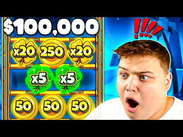 THE RISKIEST $100,000 LE PHARAOH BONUS BUY LADDER..