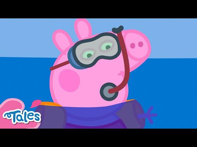 Peppa Goes Snorkelling!  | Peppa Pig Tales