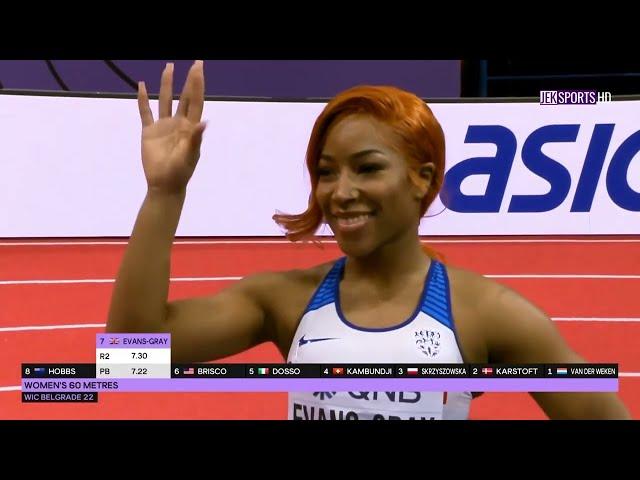 Women's 60m SemiFinal G2/3 I Final Belgrade 2022