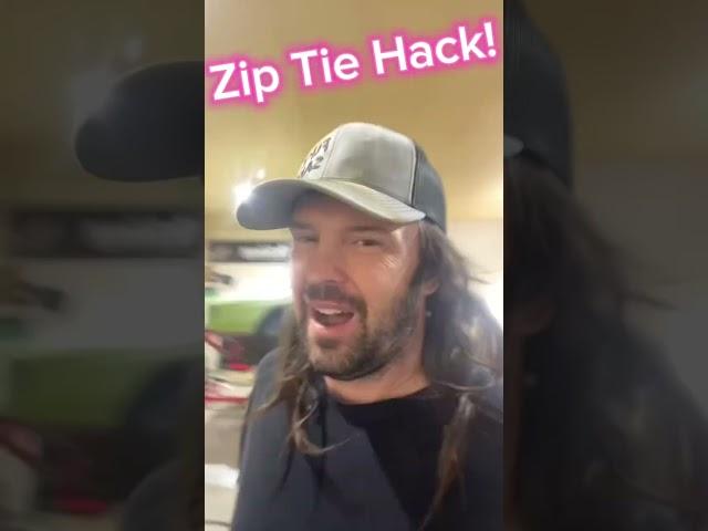 Nooo Waaay! Zip Tie Hack! #lifehacks