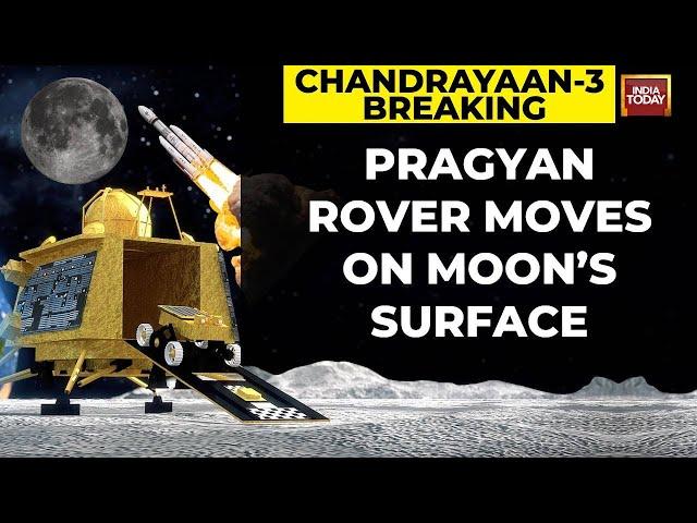 Chandrayaan-3 Landing: Pragyan Rover Moves On Moon’s Surface, To Conduct Science For 14 Days