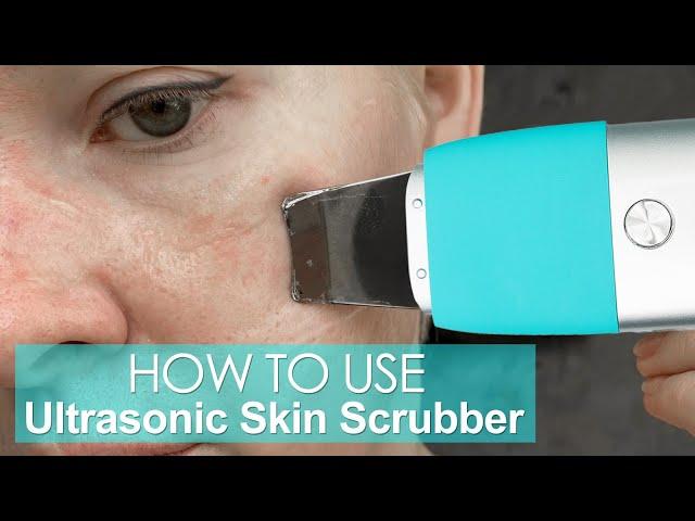 How to Use Rxmoor Ultrasonic Skin Scrubber？| A New Way to Exfoliate and Boost Absorption