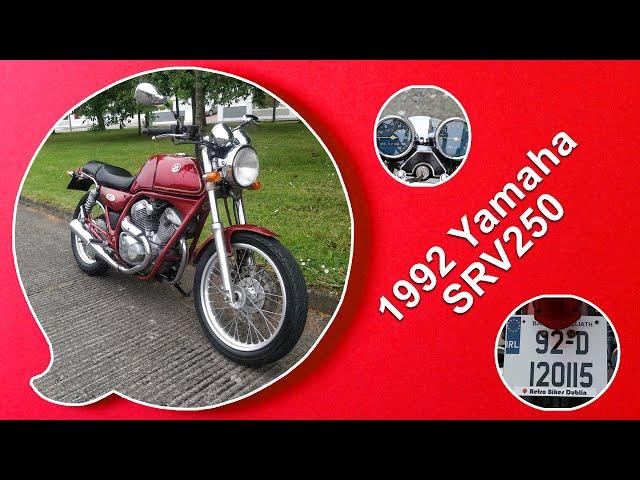 1992 Yamaha SRV250- the only srv250 in ireland! - 1992 yamaha srv250 (review)