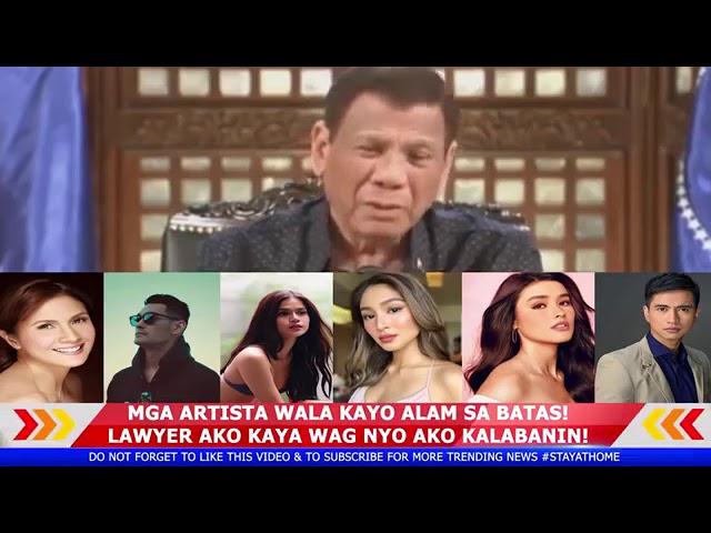 Kumakalaban Kay President Duterte MARIS RACAL AGOT ISIDRO NADINE LUSTRE GAB VALENCIANO LIZA ZOBERANO