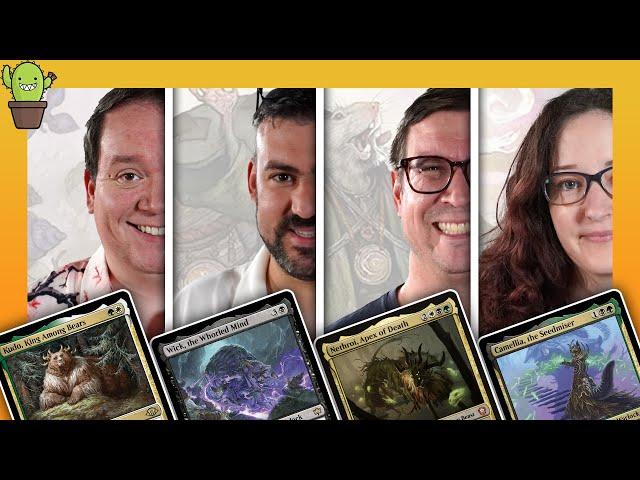 Commander with CUTESY Woodland Creatures | Kudo VS Nethroi VS Wick VS Camellia