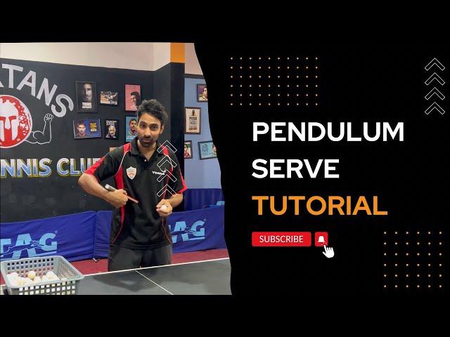 Reverse Pendulum Service Tutorial| Table Tennis