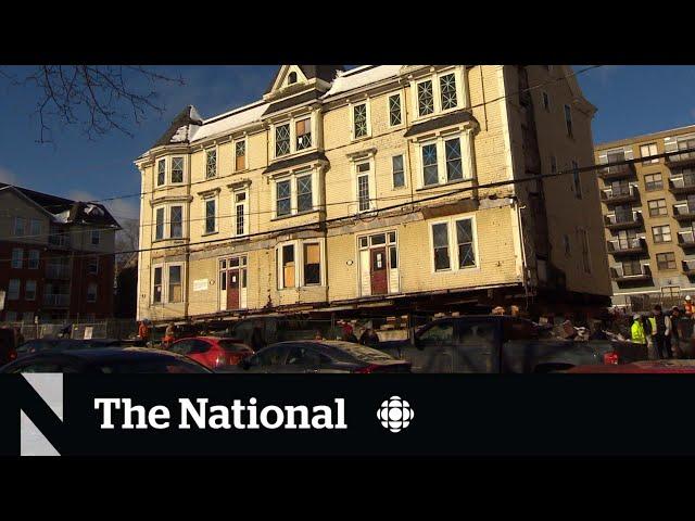 #TheMoment a Halifax building was moved with 700 bars of soap