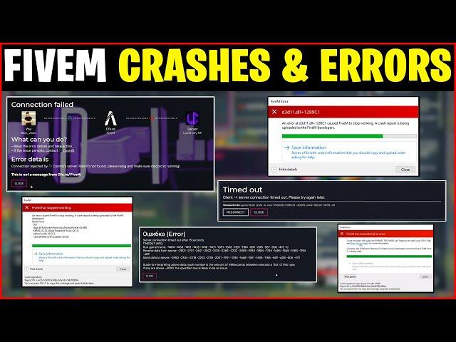 How to Fix FiveM Connection Error - Timeout Error! (GTA V) Fix All Errors 2023!