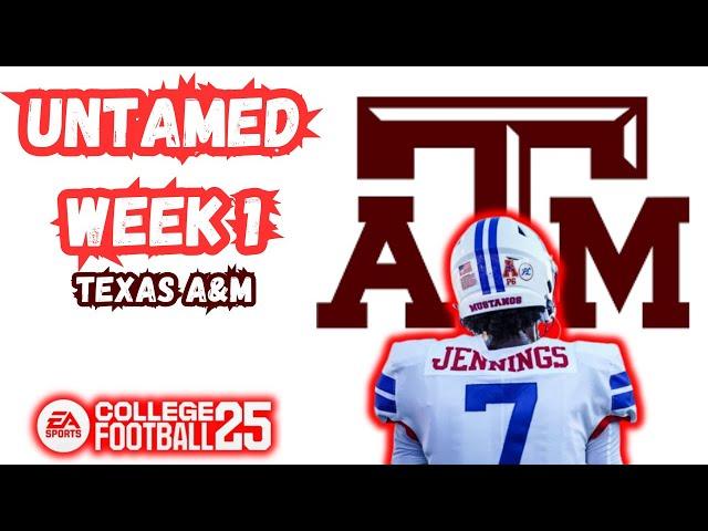 SMU vs. Texas A&M: Untamed Week 1