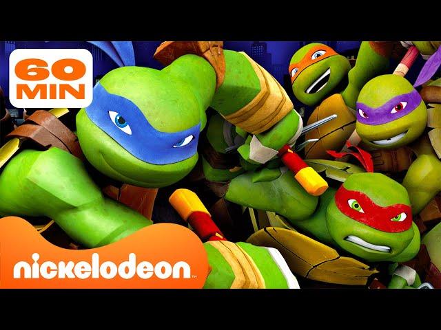 TMNT | 60 MINUTEN: Leos beste BATTLES aus Staffel 2 von TMNT (2012)! ️ | Nickelodeon Deutschland