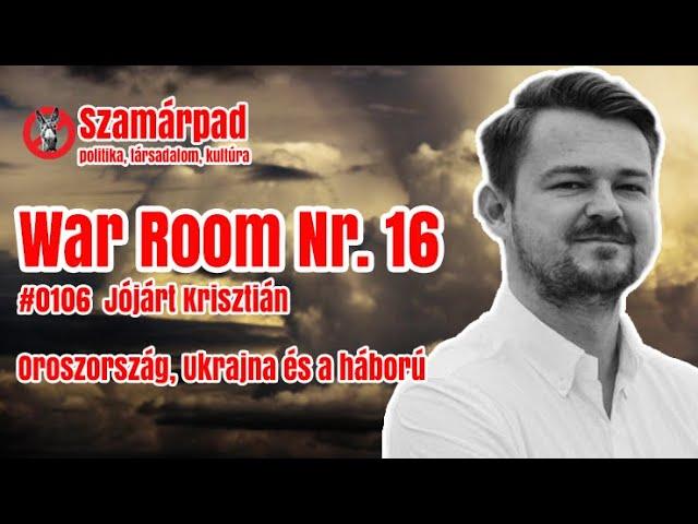 "Az orosz nukleáris elrettentés erodálódott, de komolyan kell venni" Jójárt Krisztián - War Room 16