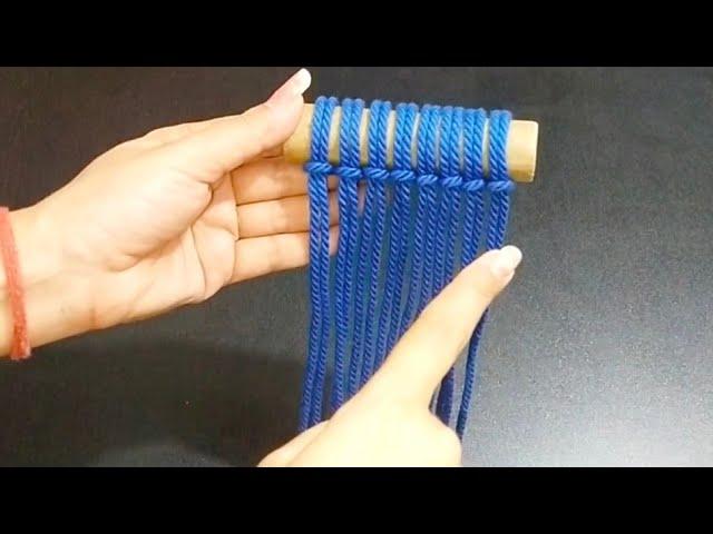 Macrame Wall Hanging: Step-by-step Tutorial.- Macrame Pattern Simple