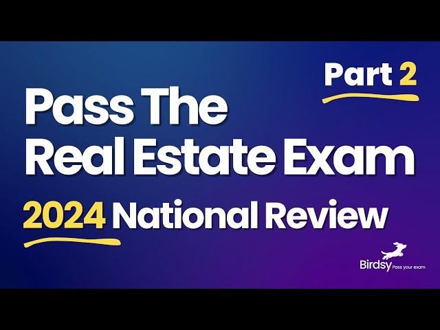  Want to Crush the 2024 REAL ESTATE Exam? Watch This Now!