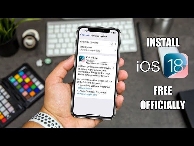Download And Install iOS 18 Developer Beta FREE OFFICIALLY !