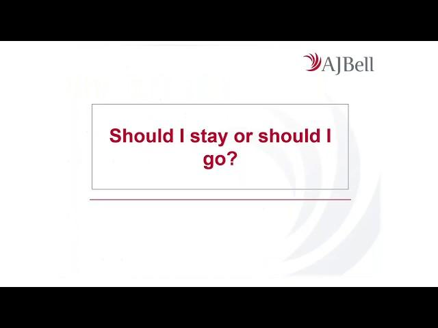 Should I stay or should I go? A guide to defined benefit pension transfers