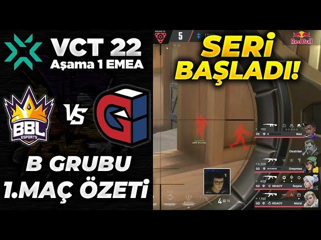 O AN GELDİ! BBL vs GUILD 1. Maç Özeti | Valorant EMEA Challengers