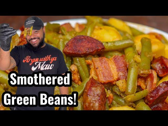 How to make Smothered Green Beans | Recipes By Alden B