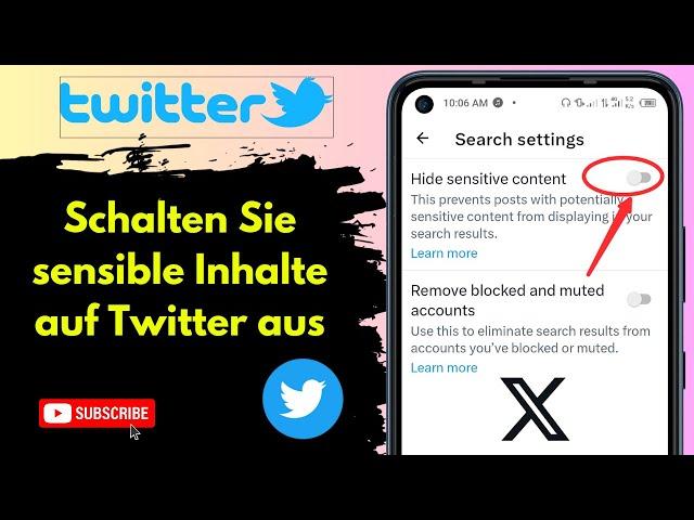 So deaktivieren Sie sensible Inhalte auf Twitter/X - Deaktivieren Sie sensible Twitter-Inhalte