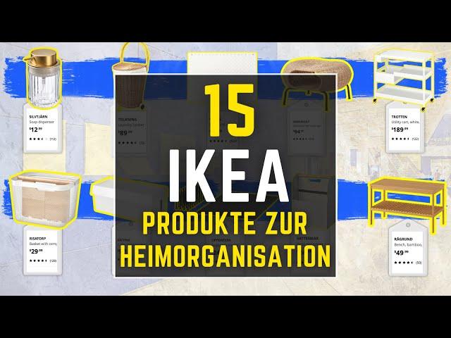 15 brillante IKEA-Organisationsprodukte für Zuhause, die Sie 2025 haben möchten!