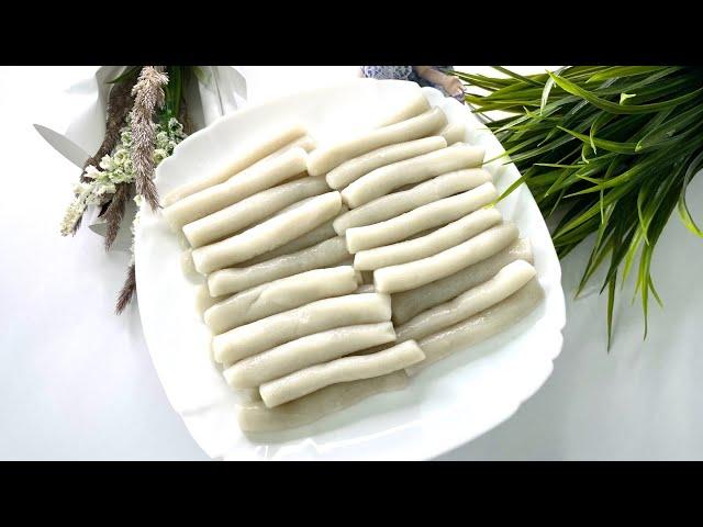 Тток - блюдо корейской кухни из рисовой муки