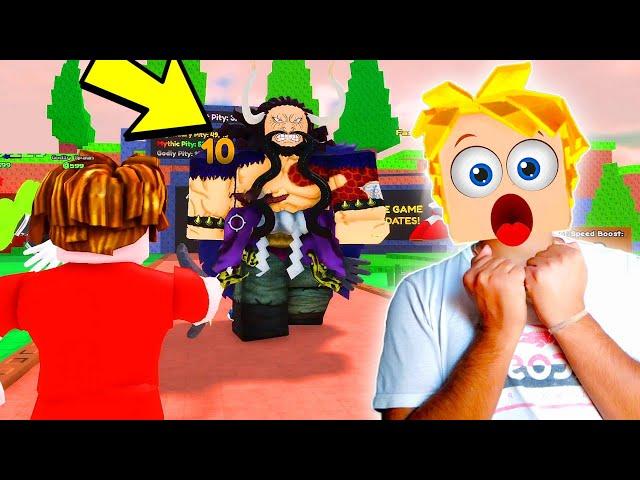 Stealing The STRONGEST Anime Character In Roblox Steal A Anime