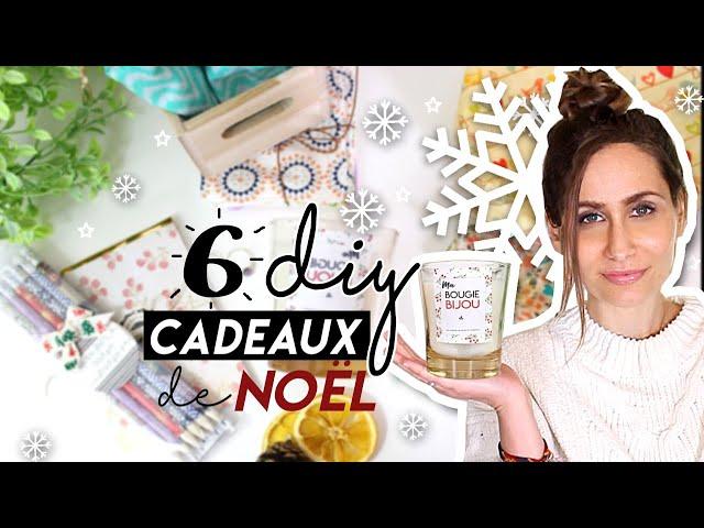 6 IDÉES DE CADEAUX DE NOEL A FAIRE SOI MEME DE DERNIERE MINUTE ( DIY ecofriendly & zero déchets)