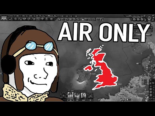 I Won WW2 With AIR ONLY Hearts Of Iron 4