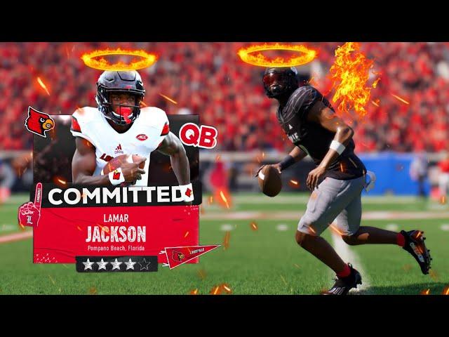 Heisman LAMAR JACKSON is the MOST GALVANIZING Player on COLLEGE FOOTBALL 25 ROAD TO GLORY