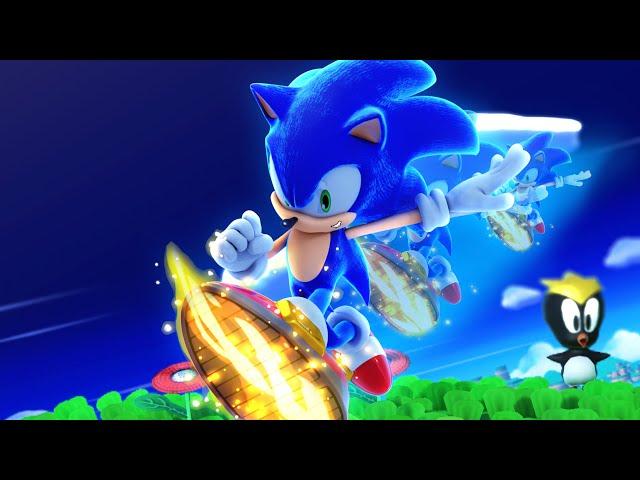 Custom Moveset for Sonic In Smash Bros. Ultimate!!!