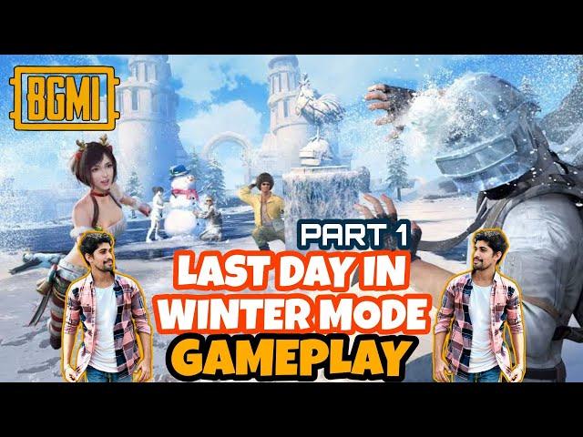 LAST DAY IN WINTER MODE GAMEPLAY,Part-1, BGMI Gameplay (MONSTER RASHID)