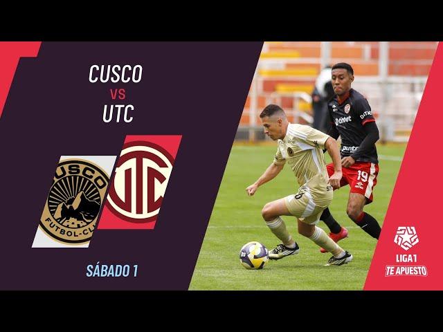 Cusco 1-1 UTC : resumen del PARTIDO, todos los GOLES y mejores JUGADAS | Torneo Apertura 2025