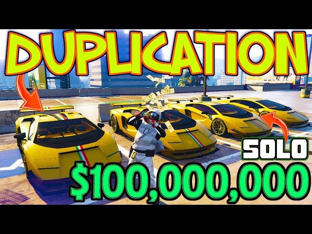 Duplication Glitch GTA 5 Solo - UNLIMITED MONEY!