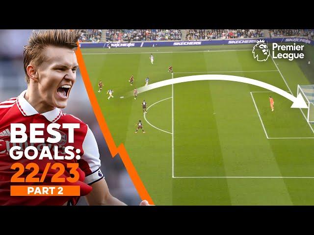 BEST Premier League goals of 2022/23 ft. Martin Odegaard, Julio Enciso & more! | Part 2