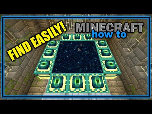 How to Find and Activate the End Portal! | Easy Minecraft Tutorial