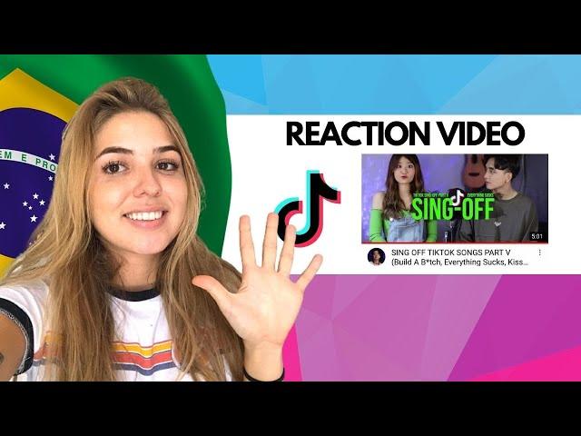 REACTION SING OFF TIKTOK SONGS PART V (Build A B*tch, Everything Sucks, Kiss Me More) vs Mirriam Eka