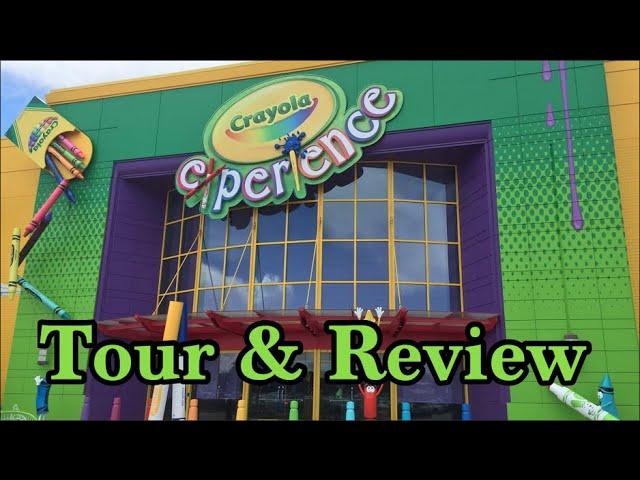 Crayola Experience Orlando Tour and Review