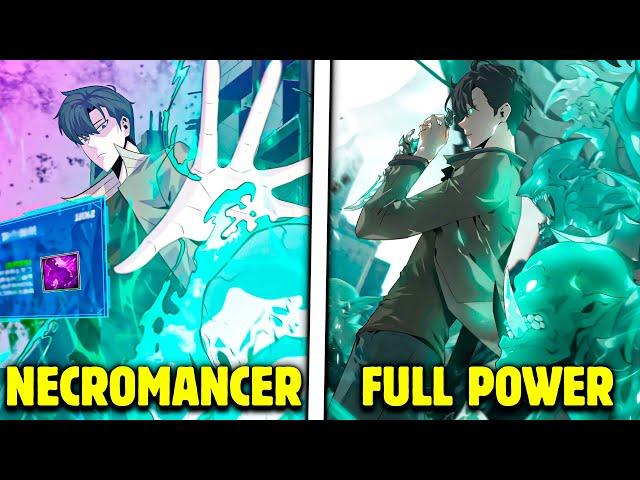 He Awakened The Necromancer System And Started Level Up By Absorbing Killed Creatures - Manhwa Recap