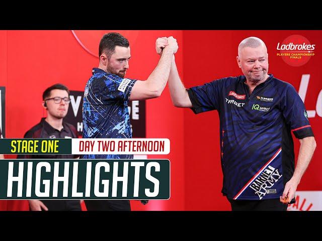 RIDICULOUS DARTS! | Day Two Afternoon Highlights | Main Stage - 2024 Players Championship Finals