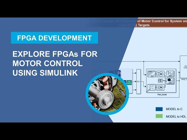 Deploy Motor Control Algorithms to FPGAs – Getting Started