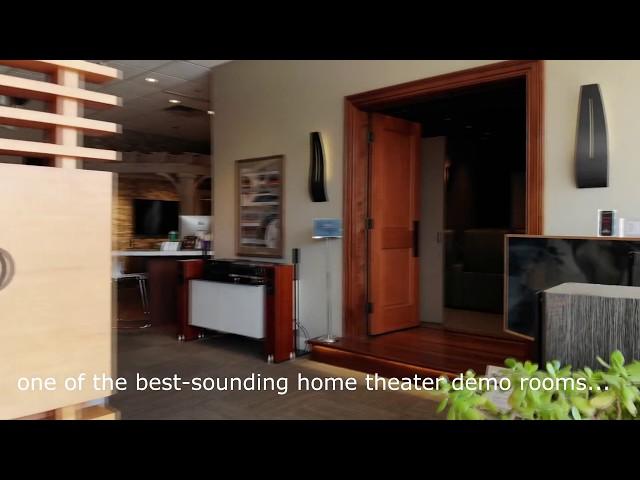 World Wide Stereo Ardmore Home Theater Demo Room - Drone Fly-In