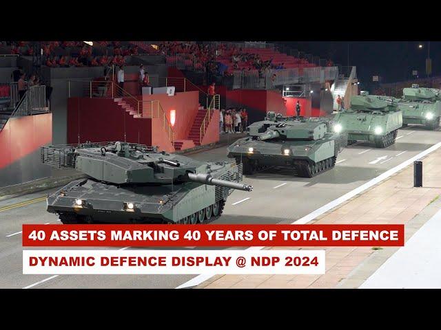 TD40 Dynamic Defence Display at NDP2024