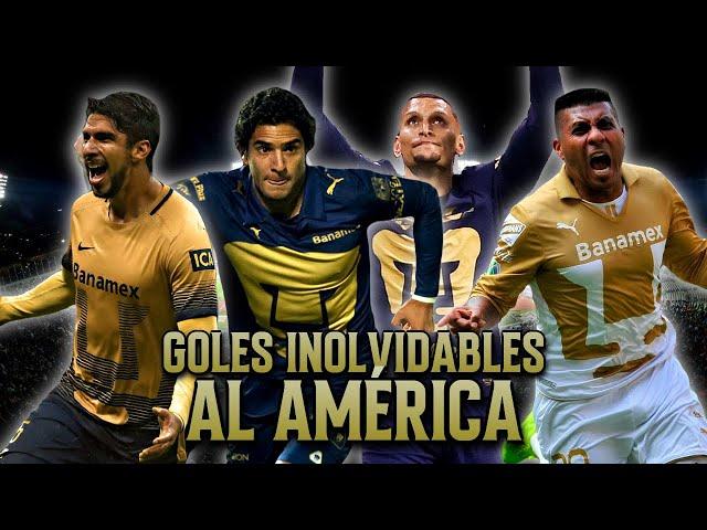 Goles Inolvidables de Pumas al América