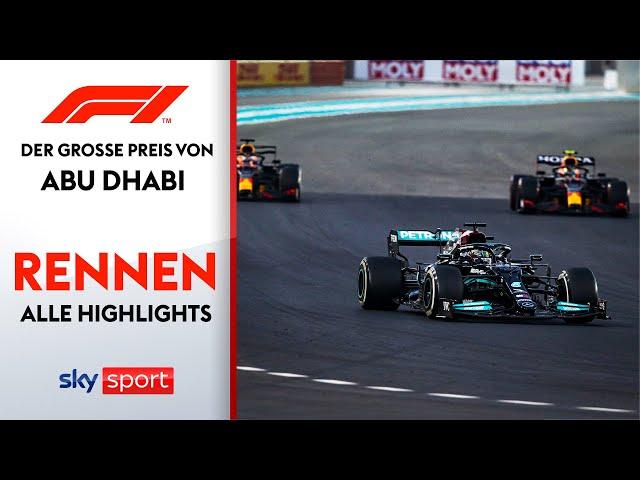 Absolut irres Finish nach Safety Car! | Rennen - Highlights | Preis von Abu Dhabi | Formel 1