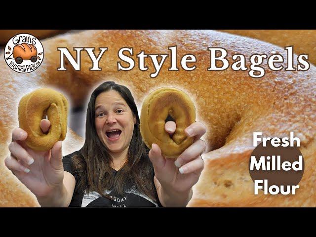 NY Style Bagels | Overnight Yeast Bagel | Fresh Milled Flour