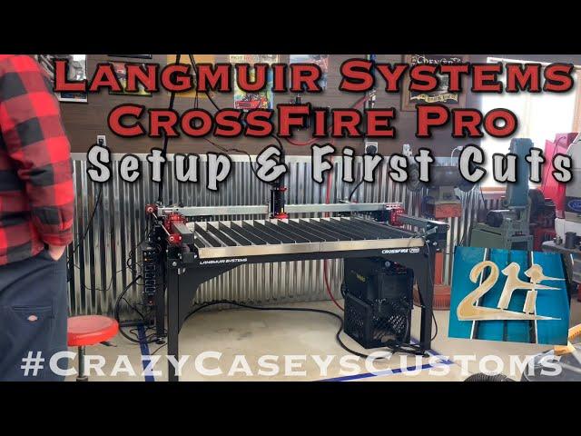 Langmuir Systems Crossfire Pro + Primeweld CNC Plasma; Setup, Initial Impressions, & First Cuts Too!