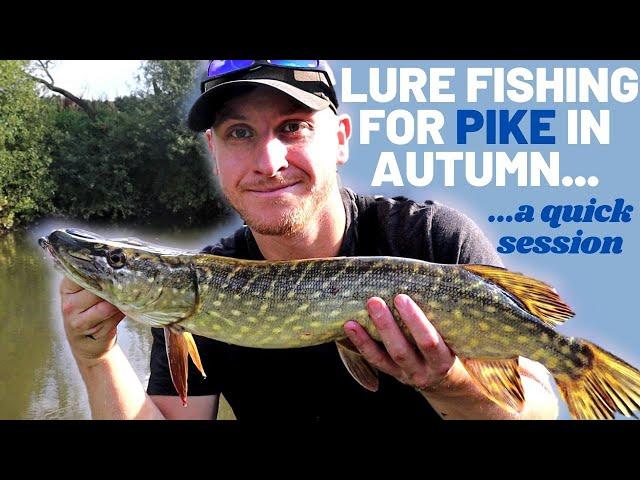 Lure Fishing For Pike in Autumn